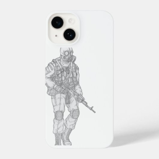 Stalker art phonecase iPhone hoesje (Achterkant)