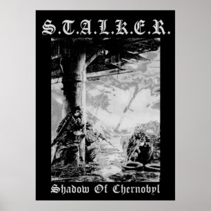 STALKER Black Metal Poster