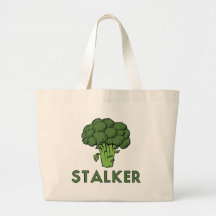 STALKER Funny Broccoli Fun Humor Pun