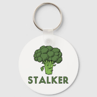 STALKER Funny Broccoli Fun Humor Pun Sleutelhanger