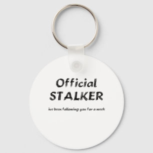 stalker zwart sleutelhanger