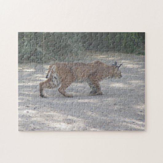 Stalking Bobcat Legpuzzel (Horizontaal)