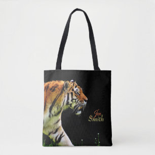 Stalking Tiger *Personaliseer* Draagtas