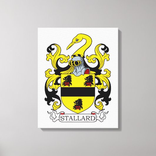 Stallard Wapen Canvas Afdruk (Voorkant)