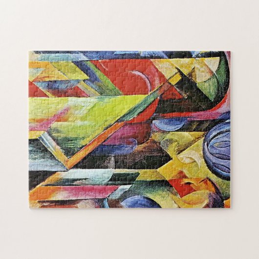 Stallen van Franz Marc Legpuzzel (Horizontaal)