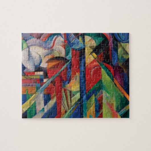 Stallen van Franz Marc Legpuzzel (Horizontaal)