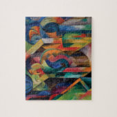 Stallen van Franz Marc Legpuzzel (Verticaal)