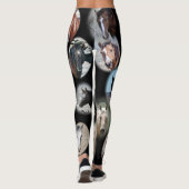 Stallianties uit het zand wasbekken leggings (Achterkant)