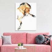 Stallion Canvas Afdruk (Insitu (Woonkamer))
