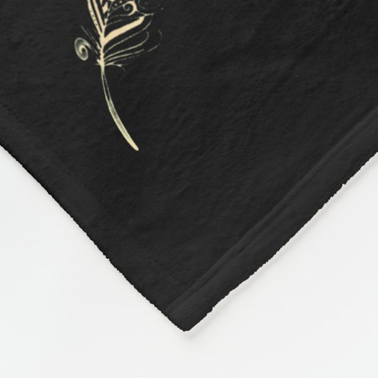 Stallion Centaur en Feathers Fleece Blanket (Hoek)