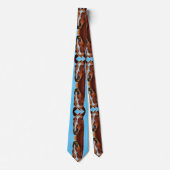 Stallion Horse print Stropdas (Voorkant)