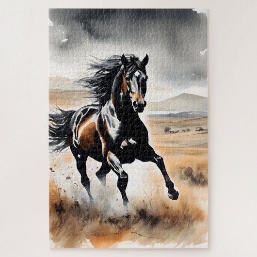 Stallion in Full Stride Legpuzzel (Verticaal)