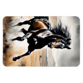Stallion in Full Stride Magneet (Horizontaal)