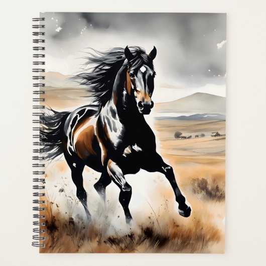 Stallion in Full Stride Planner (Voorkant)