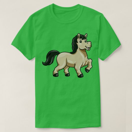 Stallion op de galoping t-shirt (Design voorkant)
