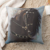 Stallion Portrait - Coussin (Couverture)