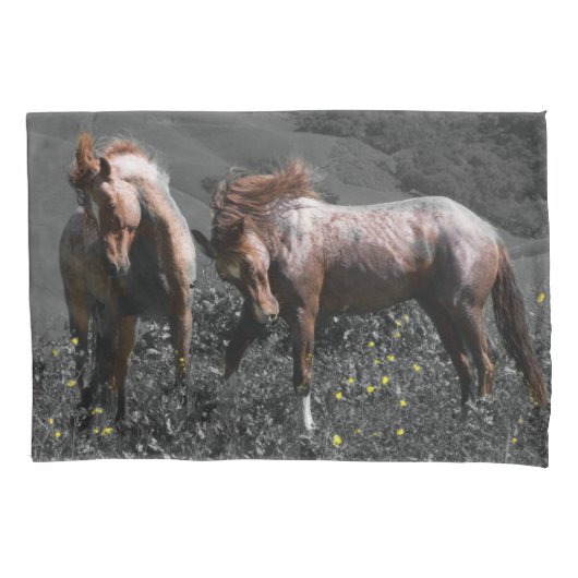 Stallion Spar Kussensloop (Voorkant-Links)