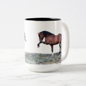 Stallions sauvages "Benson & Honor" Mug de boisson (Devant droit)