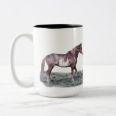 Stallions sauvages "Benson & Honor" Mug de boisson (Gauche)