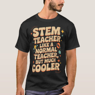Stam Leraren Definitie Grappige Wetenschap Wiskund T-shirt