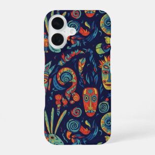 Stam motieven iPhone 16 hoesje