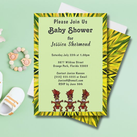 Stam Vruchtbaarheidsdans Geel & Groen Abstract Kaart