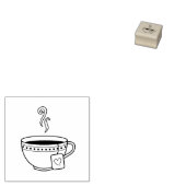 Stambeker Tea Loyalty Punch Kaart Rubberstempel (Gestempeld)