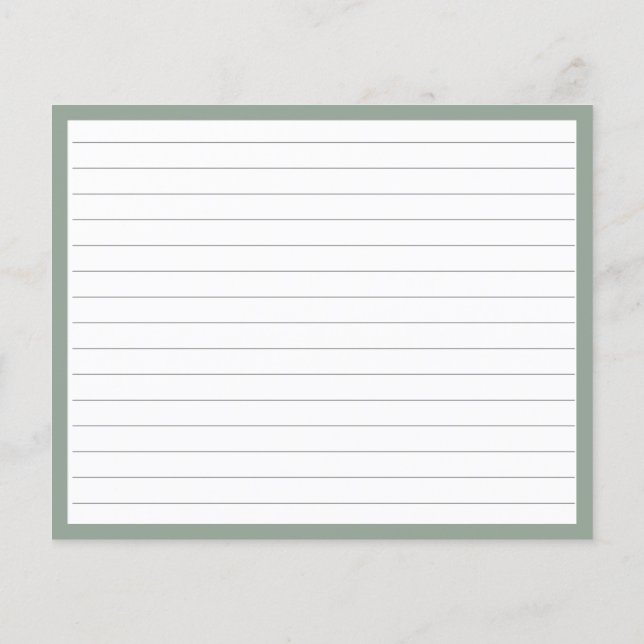 Stamblauw Eucalyptus Botanische douche Recipe Kaar (Achterkant)