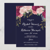 Stambui voor de marinebridale douche kaart (Voorkant / Achterkant)