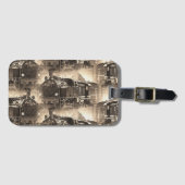 Stamdromen - Bagagelabel van de treinmotor (Voorkant (horizontaal))