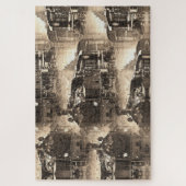 Stamdromen - Spoorwegmachine Legpuzzel (Verticaal)