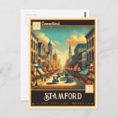 Stamford, Connecticut |  Briefkaart (Voorkant / Achterkant)
