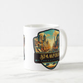 Stamford, Connecticut |  Koffiemok (Voorkant rechts)