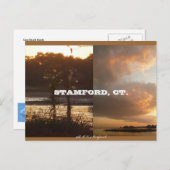 Stamford, CT-Herfst 2009 Briefkaart (Voorkant / Achterkant)