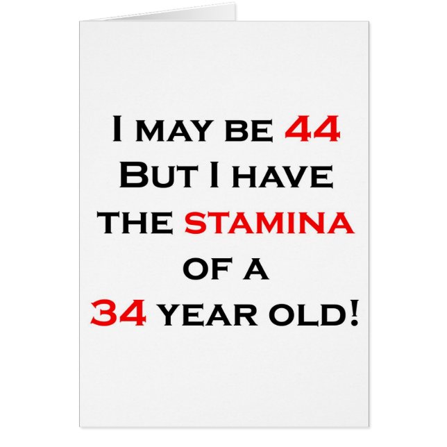 Stamina (Voorkant)