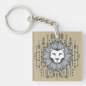 Stamleeuw Sleutelhanger (voorkant)