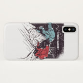 Stammarktwist Bull tegen Beer Trading Case-Mate iPhone Case (Achterkant (horizontaal))