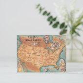 Stammen van de Indiase natie Briefkaart (Staand voorkant)