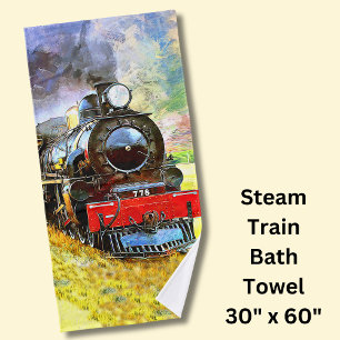 Stammotor locomotief 778 badhanddoek