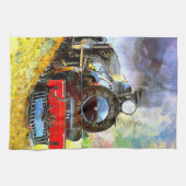 Stammotor locomotief 778 theedoek (Horizontaal)