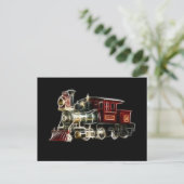Stammotor locomotief briefkaart (Staand voorkant)