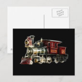 Stammotor locomotief briefkaart (Voorkant / Achterkant)
