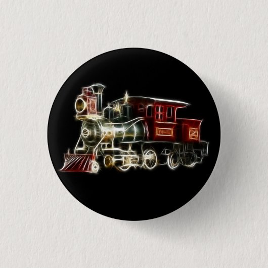 Stammotor locomotief ronde button 3,2 cm (Voorkant)