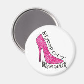 Stamp Out Breast Cancer Magneet (Voorkant / Achterkant)