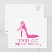 Stamp Out Breast Cancer Products Briefkaart (Voorkant / Achterkant)