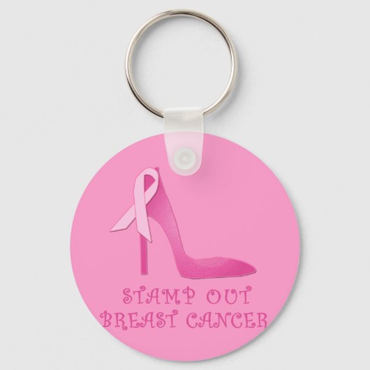 Stamp Out Breast Cancer Products Sleutelhanger (Voorkant)