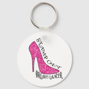 Stamp Out Breast Cancer Sleutelhanger