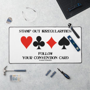 Stamp Out Irregularities Follow Convention Card Bureaumat