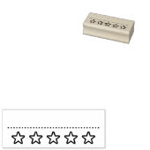 STAMP STARS GRADING 	RUBBERSTEMPEL (Gestempeld)