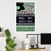 Stamp uit Syphilis 1940 WPA Poster (Thuiskantoor)